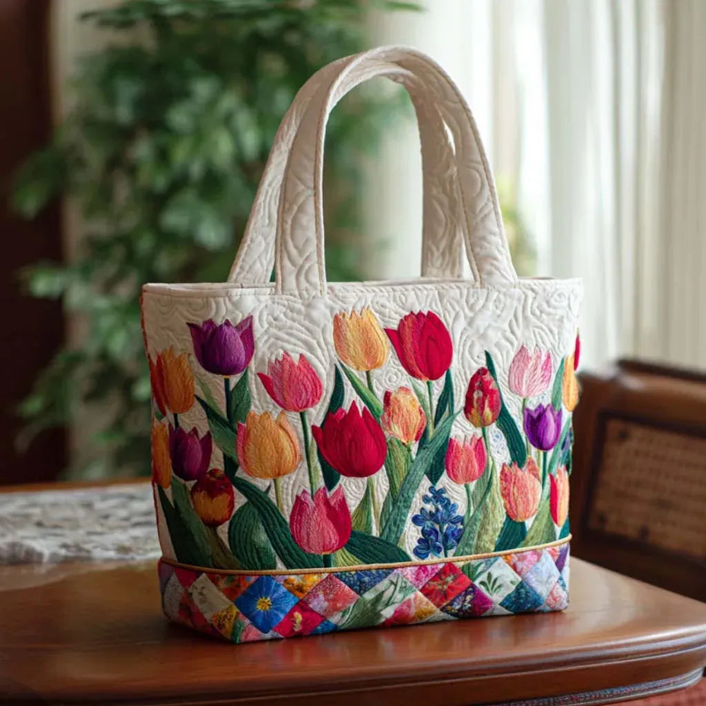 Bolso™ Relleno con Tulipanes