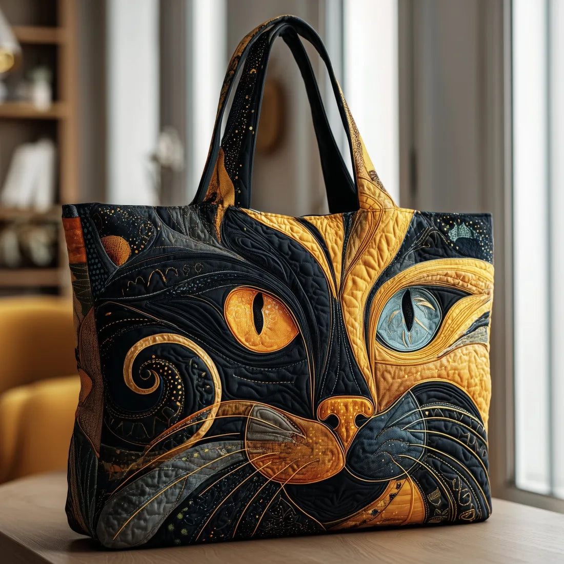 Bolso Artesanal | Gato Místico