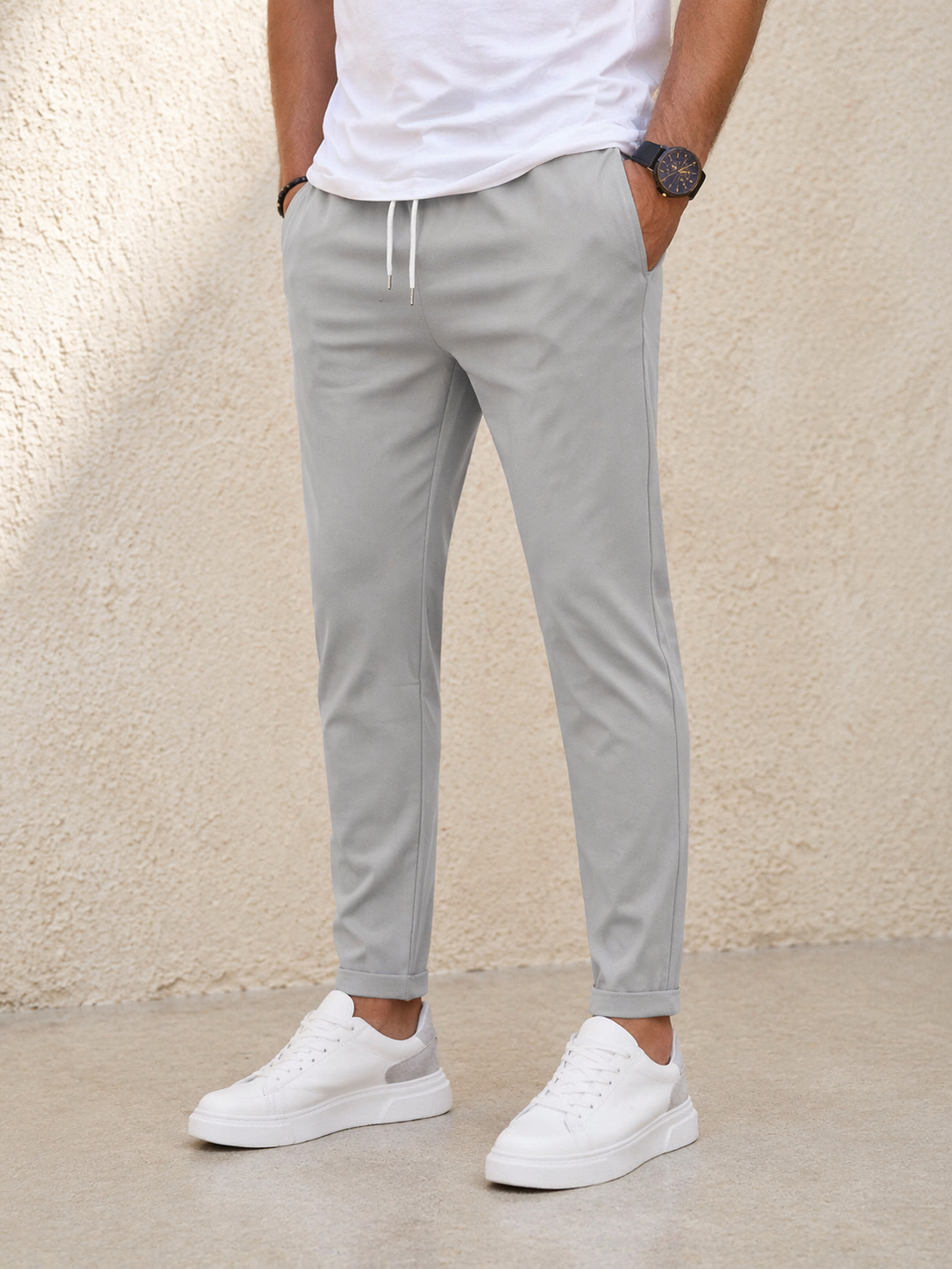 Leone | Pantalón elástico premium