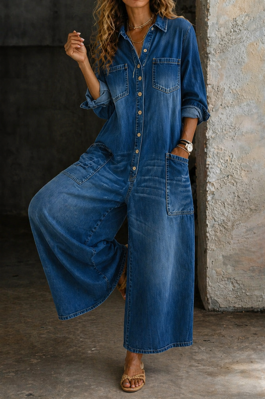 Vivienne | Mono casual de silueta fluida