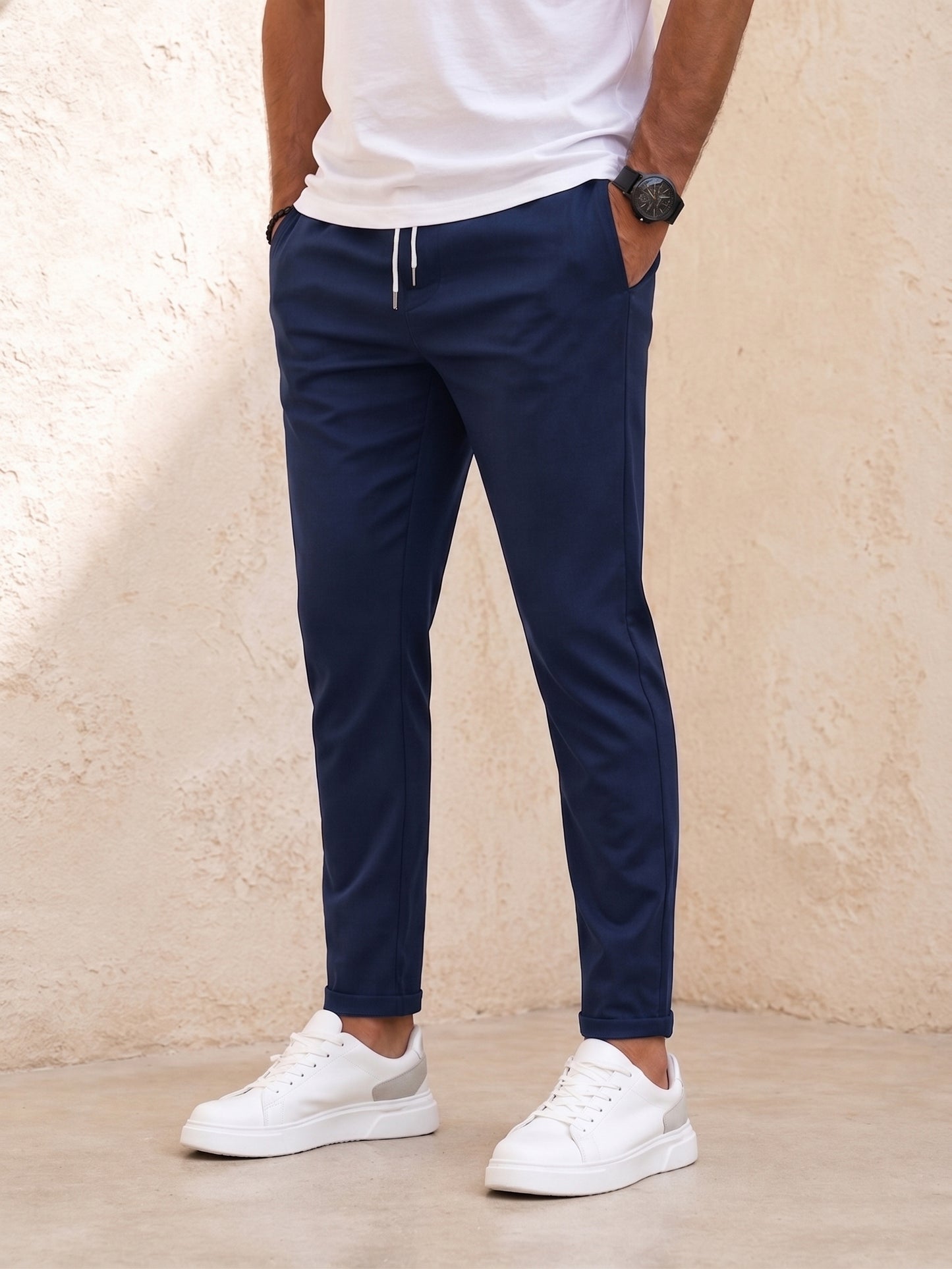 Leone | Pantalón elástico premium