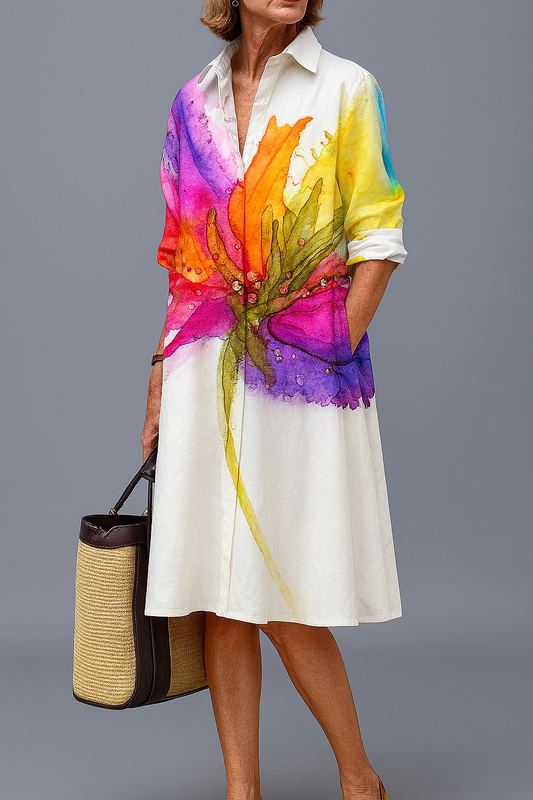 Lydia™ | Elegante vestido midi