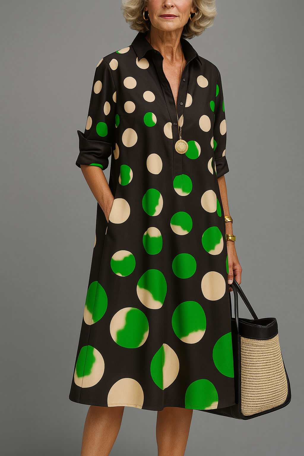 Naomi™ | Elegante vestido midi