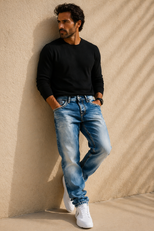 Kael | Jeans elásticos de verano